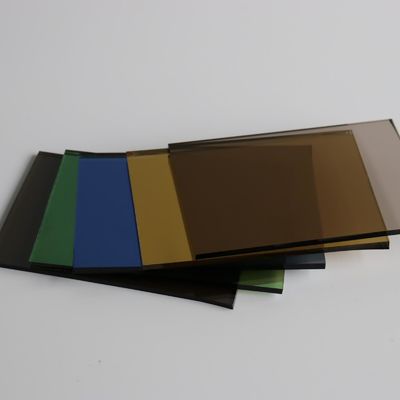 6mm 5mm Black Tinted Glass Sheets Manufacturers Colored Float